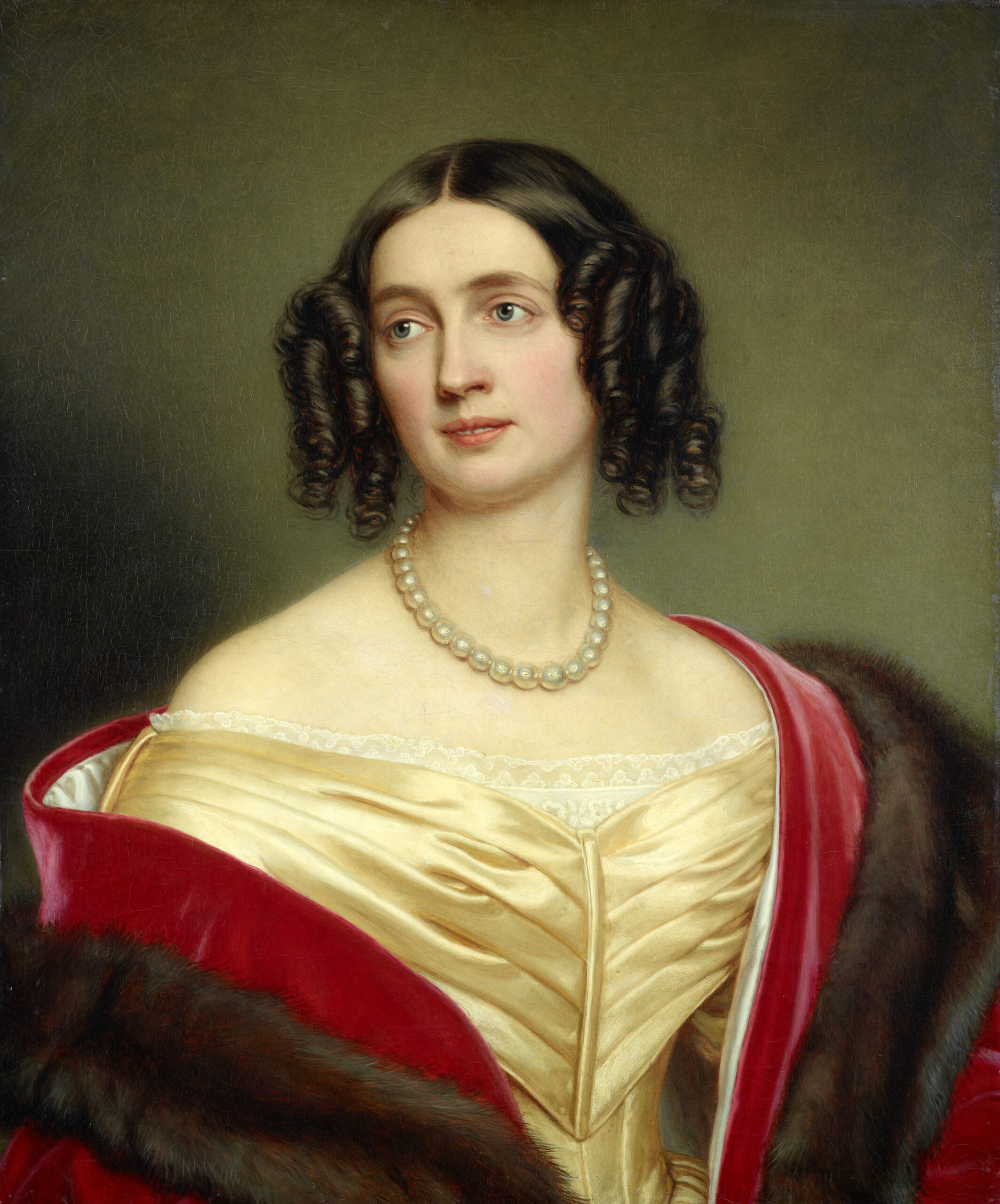 Königin Elisabeth Ludovika von Preußen, Gemälde von Joseph Karl Stieler, 1843, Foto SPSG, W. Pfauder